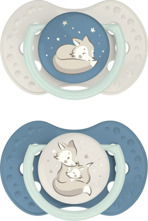 Difrax LOVI Dynamic Pacifier 3-6 Months - Boy 2ST