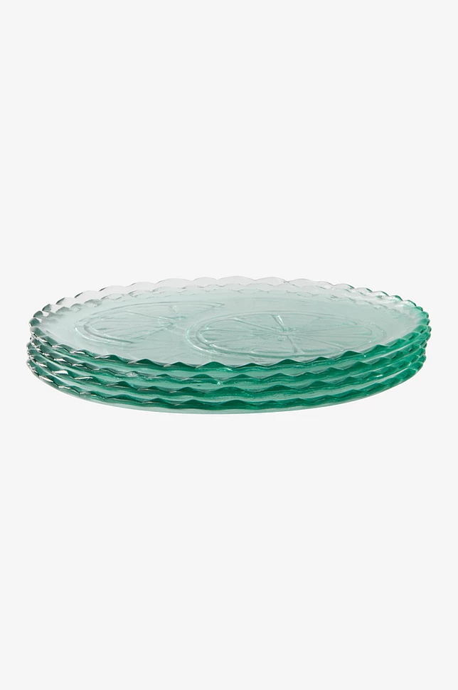 ORANGINA tallerken 4-pk, diameter 27 cm