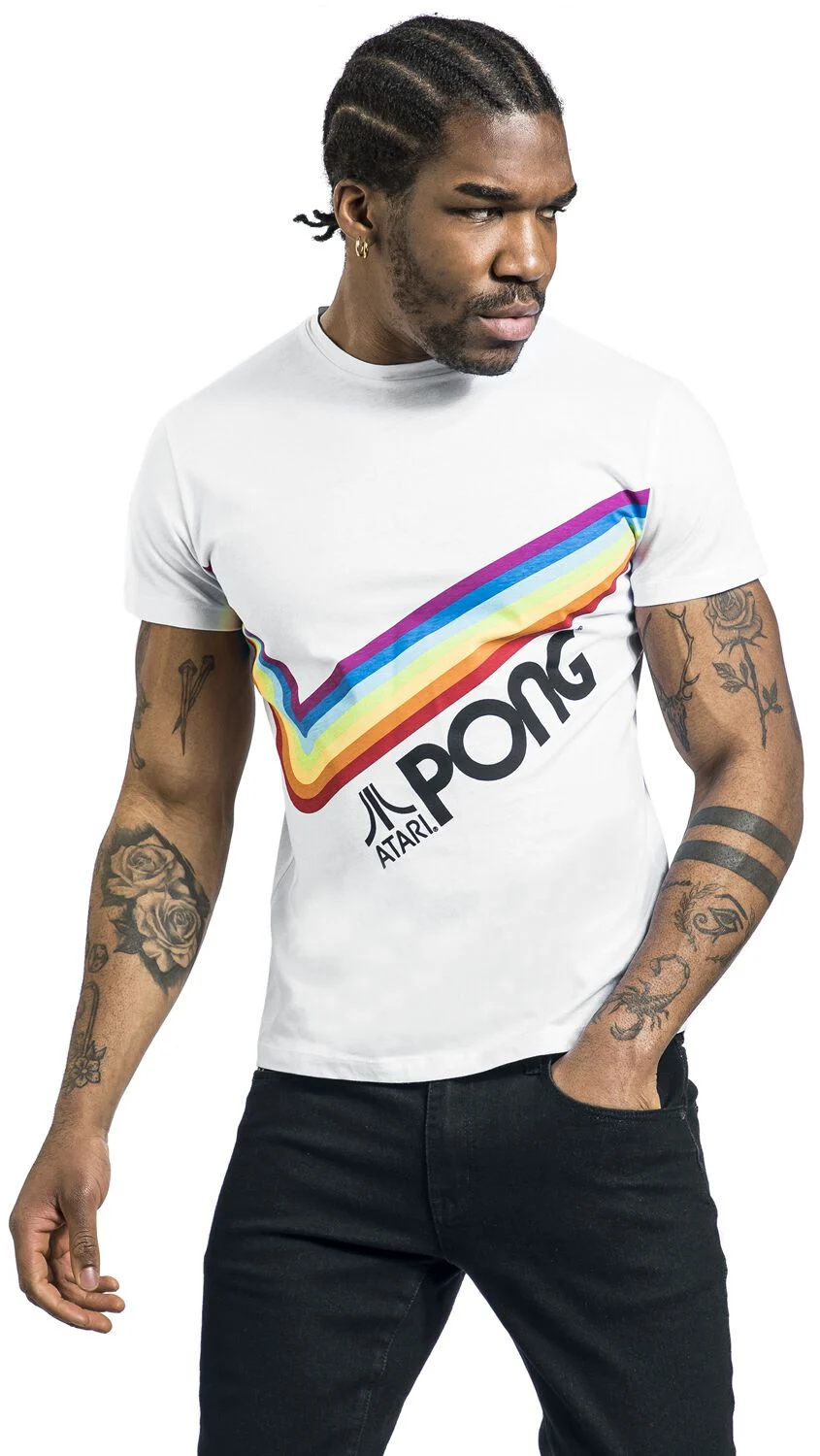 Pong - Pride rainbow | Atari T-Shirt Manches courtes