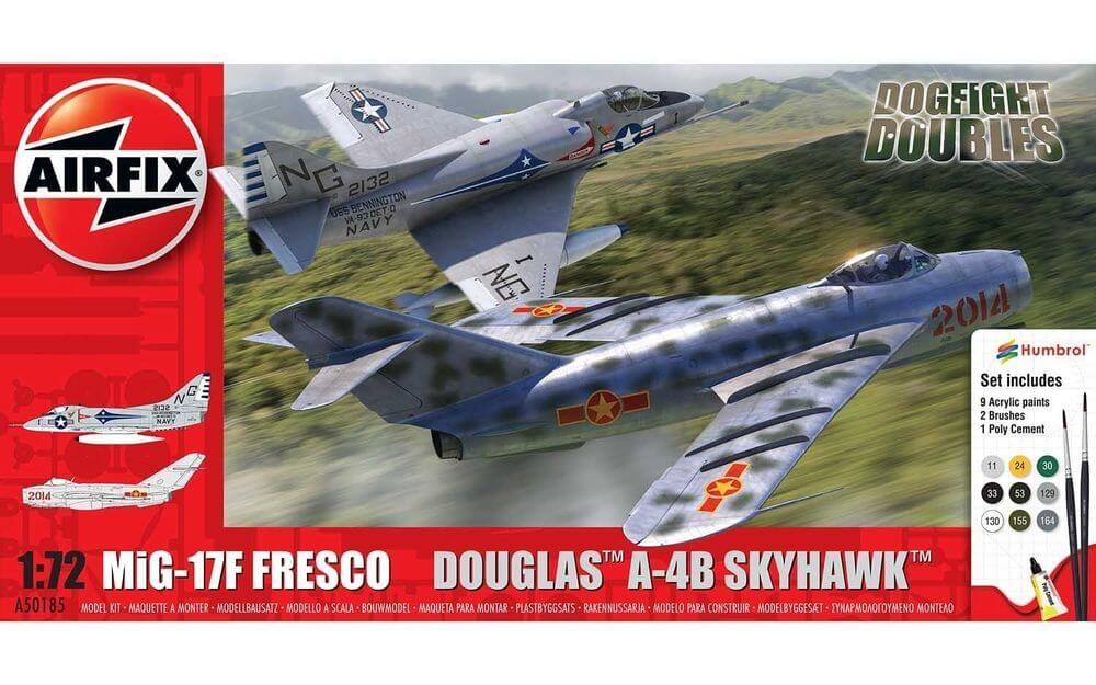 1/72 Mig 17F Fresco Douglas A-4B Skyhawk Dogfight Double