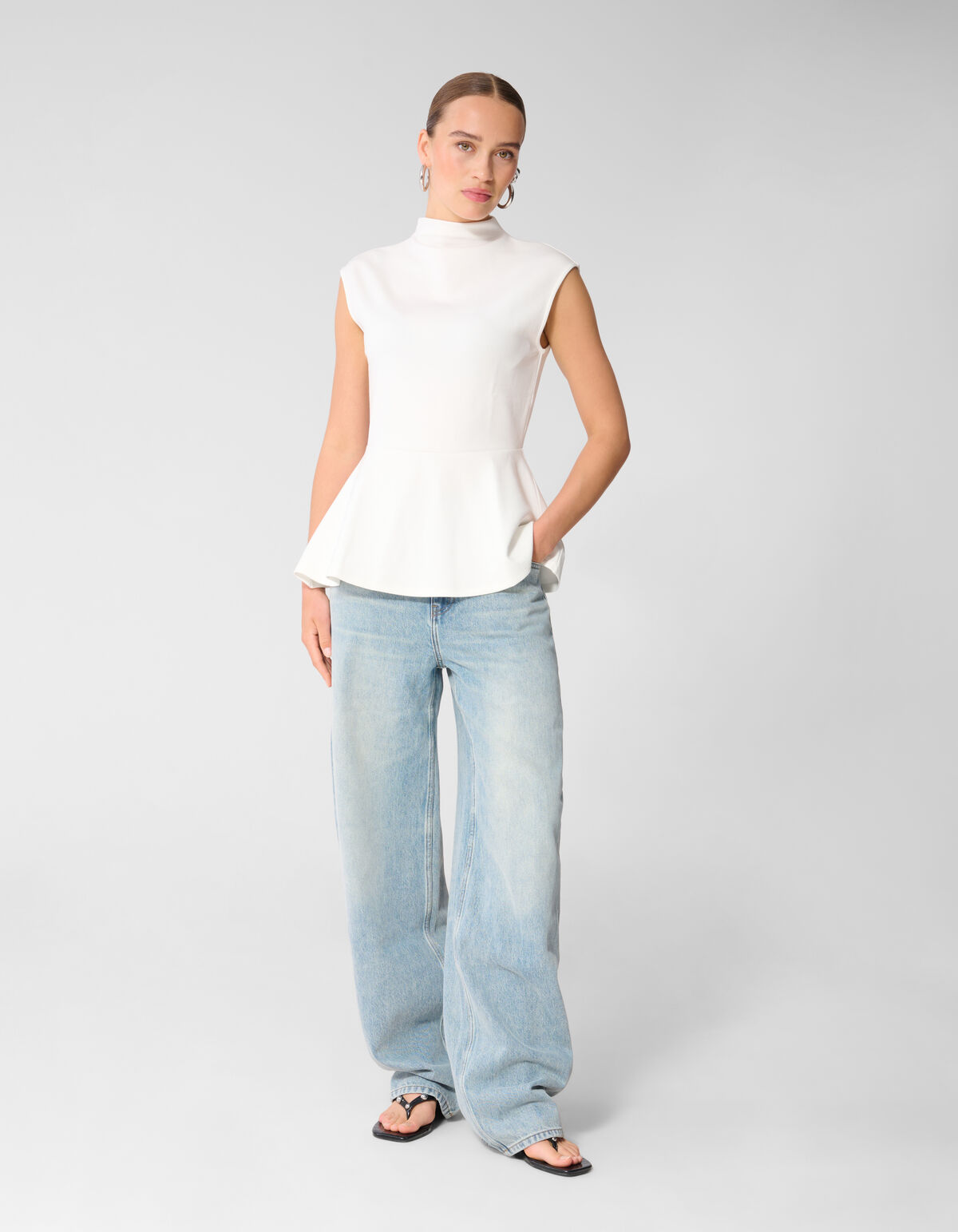 Peplum Top Wit