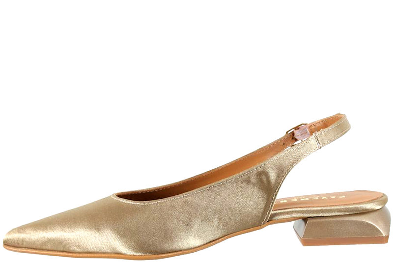 PAVEMENT KALA SLINGBACK I SHINY BEIGE TEKSTIL