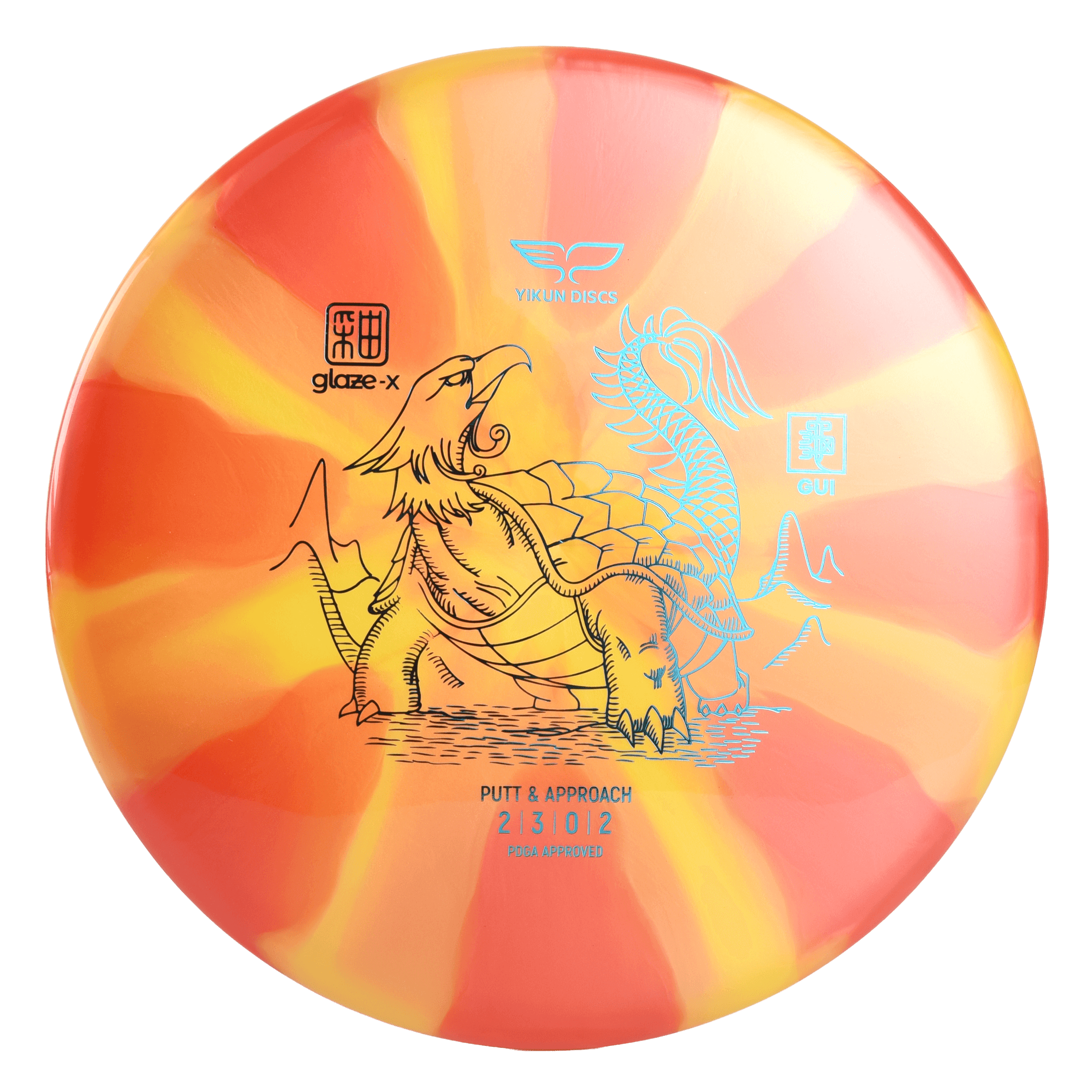 Yikun Disc Golf Putter GUI - Dragon Line - Fritidsleker