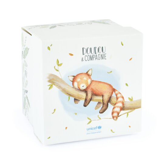 Unicef Doudou attache-sucette   Panda roux        de               Histoire d'ours