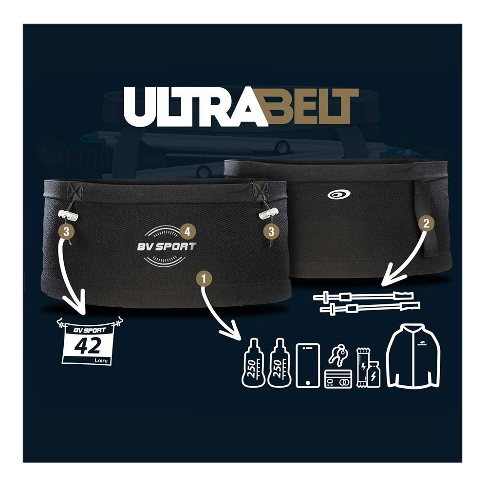 BV Sport ULTRA - Ceinture trail noir