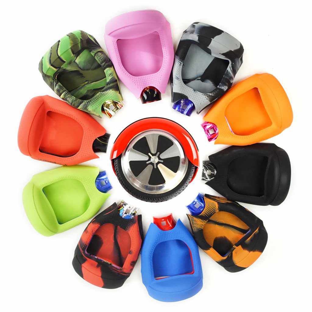 Housse siliconée de protection Hoverboard 6,5 pouces (la paire)