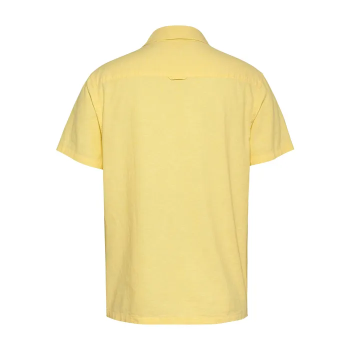 Tommy Hilfiger Regular Fit Linnen Blend SS Overhemd Heren