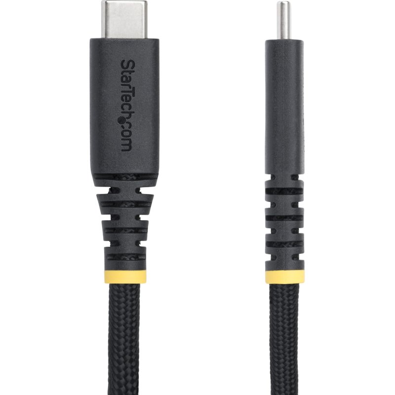 StarTech.com Câble de Charge USB-C de 3m, Durable et Ultra-Flexible, PD EPR 240W (5A), Câble de Recharge USB 2.0 pour Ordinateur Portable, Certifié USB-IF, Cordon de Recharge USB-C Robuste