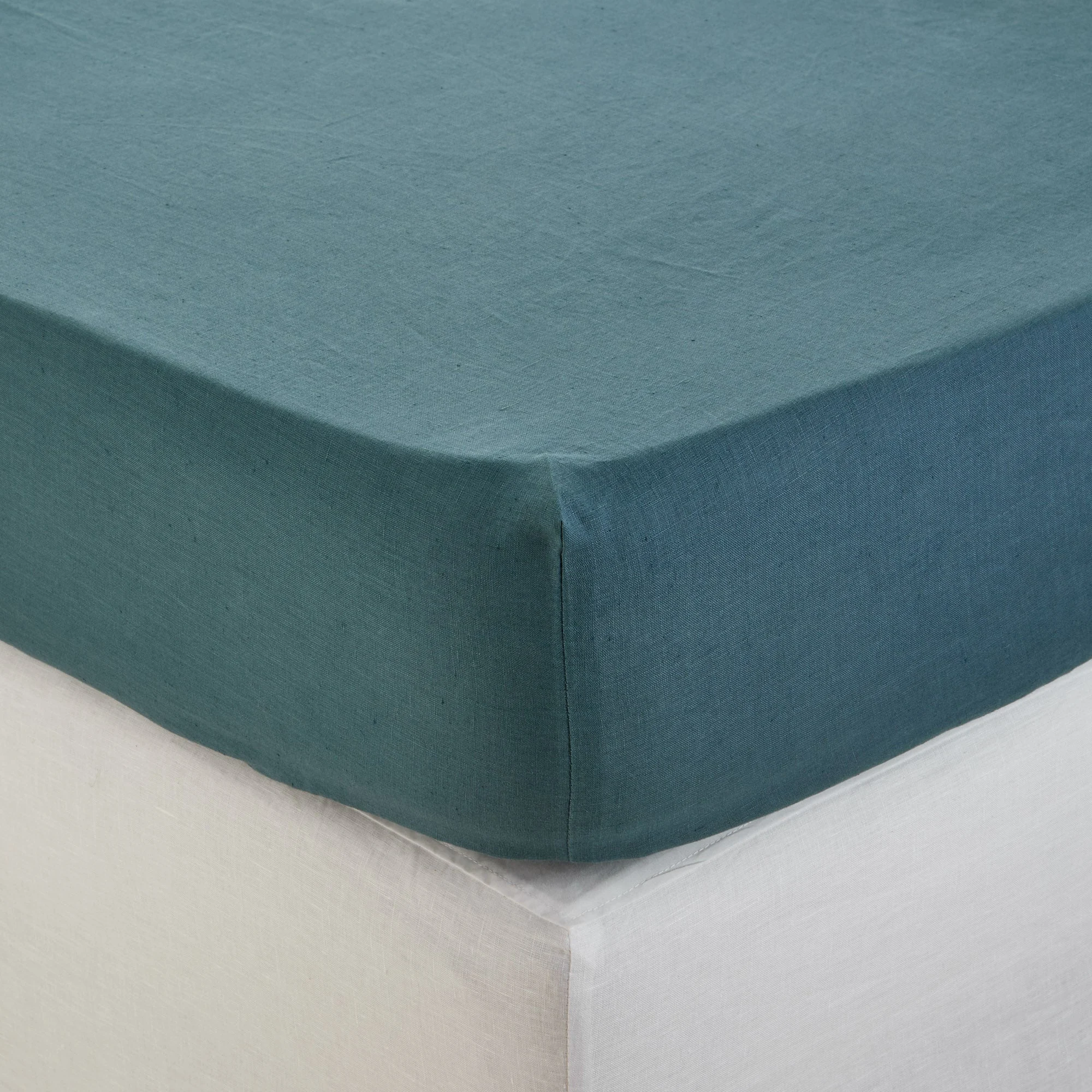 CARLINA - Drap housse | Bleu