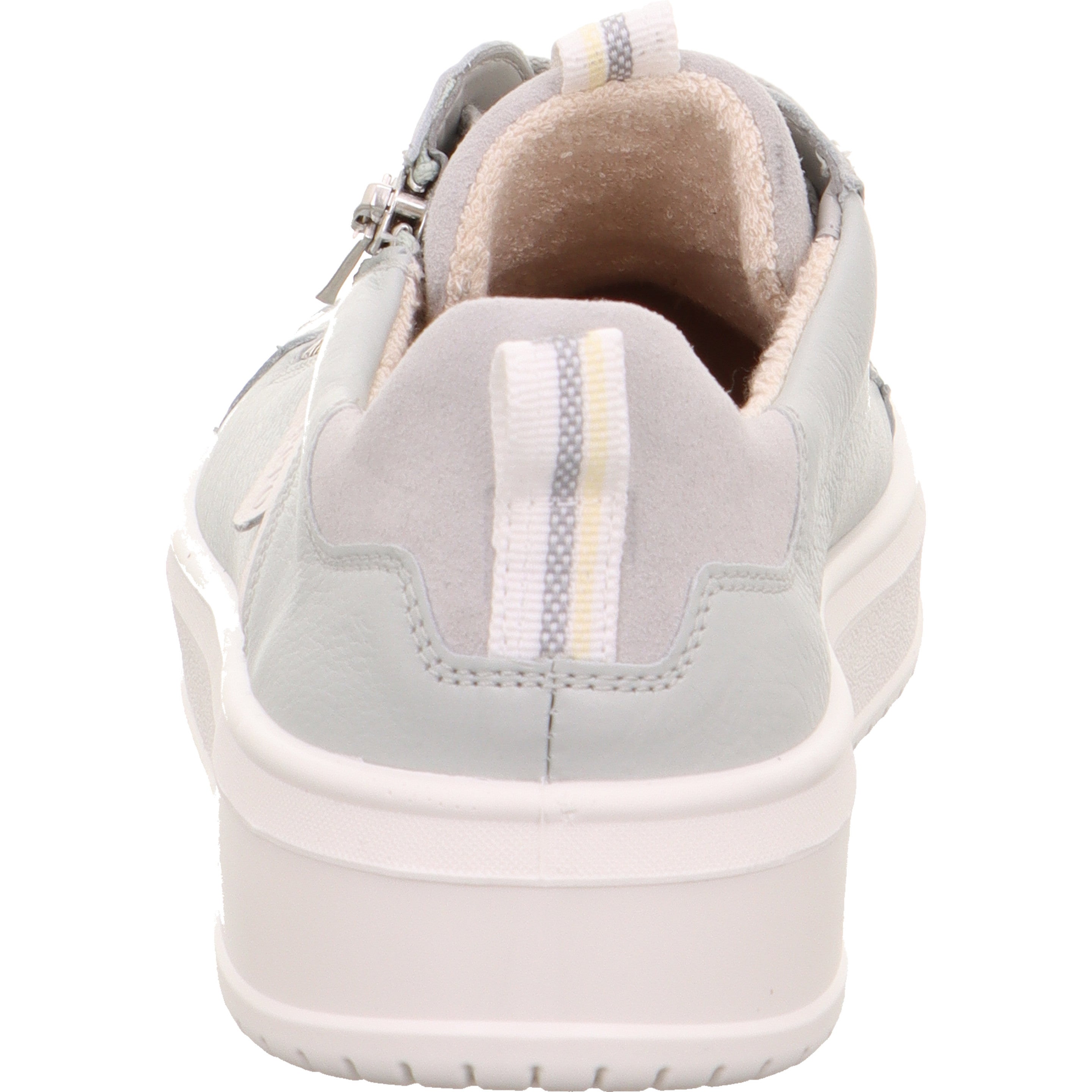 legero REJOISE Damen  Sneaker low mit Schnürung - Farbe: Aluminio - Größe: 3.5