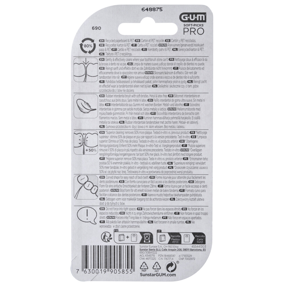GUM Soft-Picks PRO Medium30 stuks