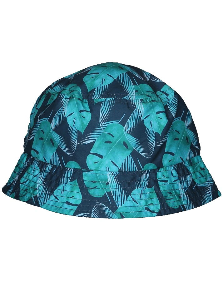 Sommerhut PALMENBLÄTTER in navy