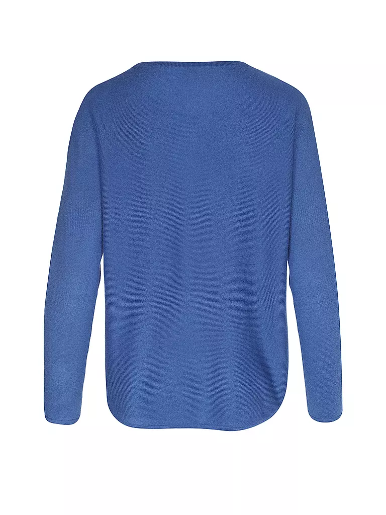 DAVIDA Kaschmirpullover  dunkelblau