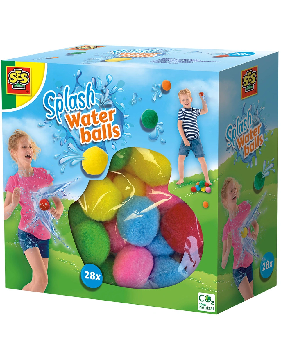 Wasserspielzeug SPLASH - WASSERBOMBEN (Ø5cm) 28 Stück