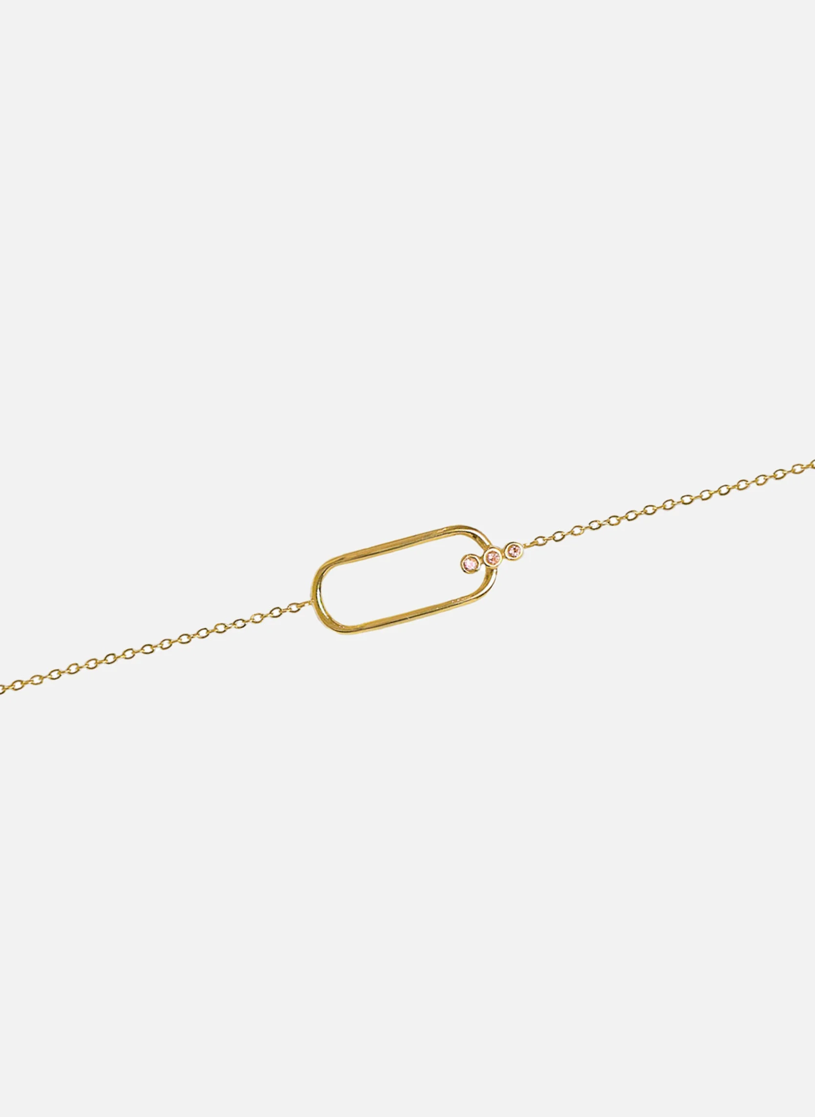 GAIA - Bracelet chaîne chaîne gaia | Rose