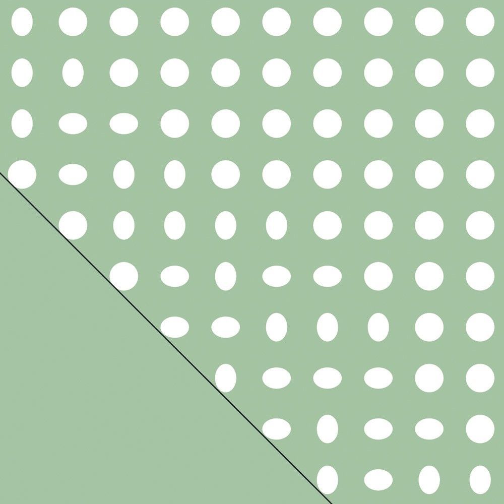 Theraline Bezug für Original Stillkissen Indie Dots grün