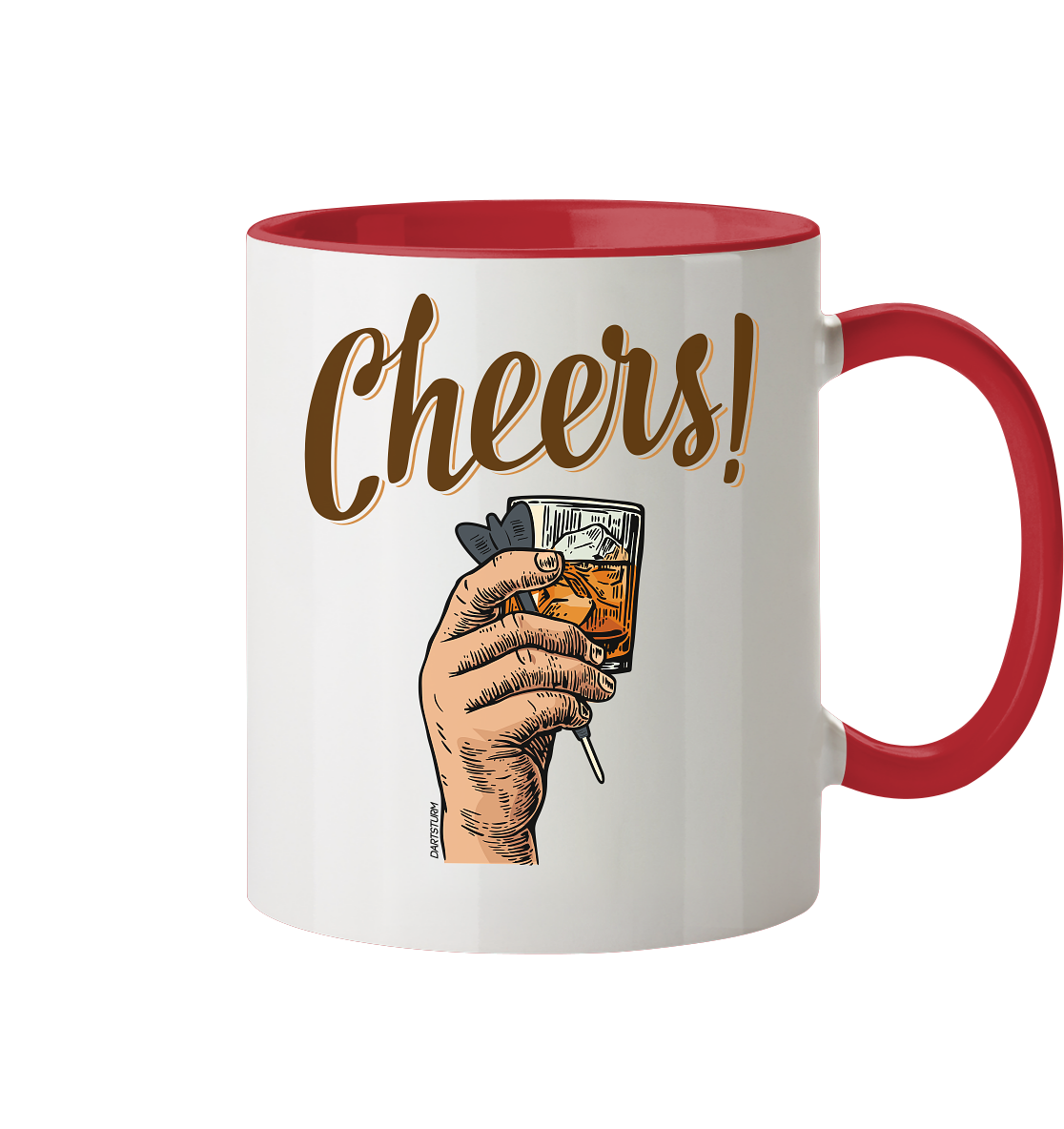 DartSturm - Cheers - Tasse zweifarbig