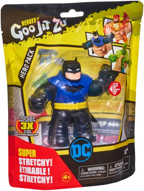 DC COMICS - FIGURINE - GOO JIT ZU - BATMAN -  ARMURE NOIRE 11CM