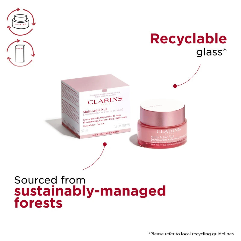 Clarins Multi-Active Night Cream Dry Skin 50 ml