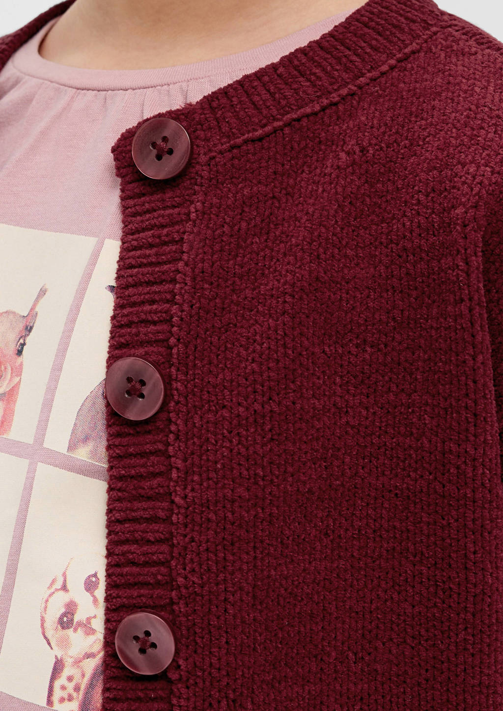 s.Oliver vest bordeaux