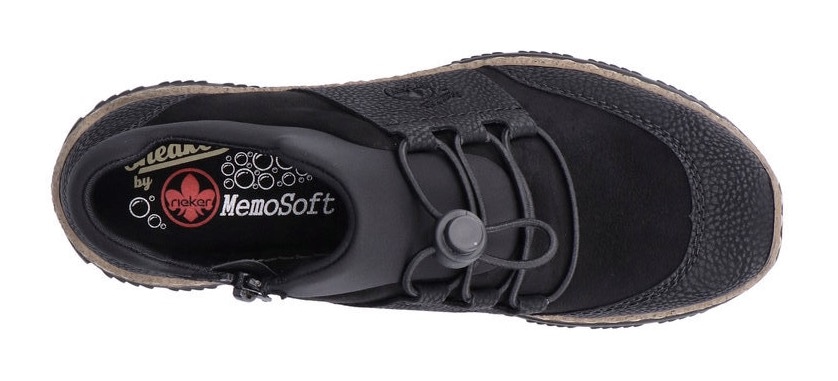 Rieker Slip-On Sneaker  mit Elastikeinstieg, zum Schlupfen
