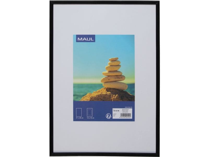 Maul Bilderrahmen MAULart Schwarz, 21 x 30 cm Fotorahmen