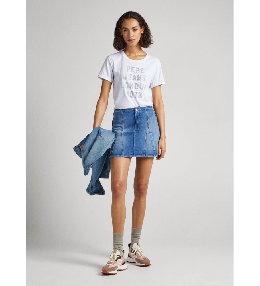 Camiseta Pepe Jeans Agnes, branca