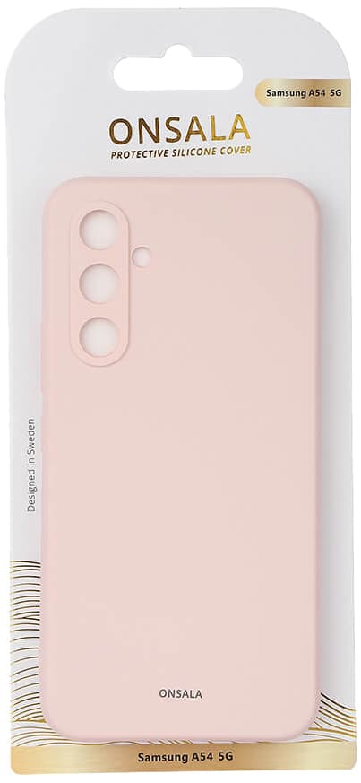 Onsala Silicone Samsung Galaxy A54 5G cover (pink)