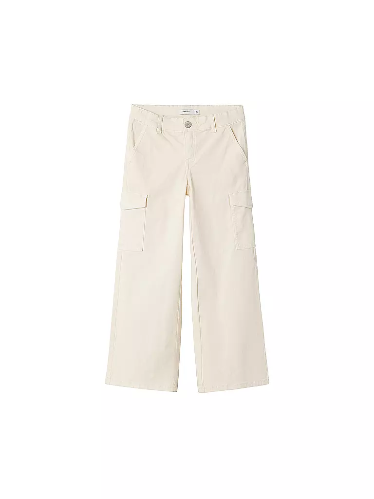 NAME IT Mädchen Cargohose NKFROSE beige