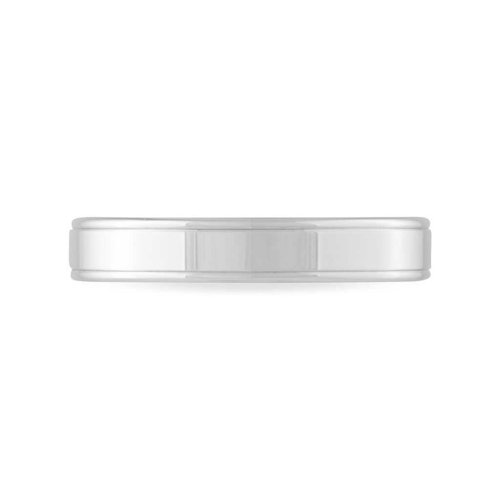 Alliance Beatrice Ruban Plat Or Blanc