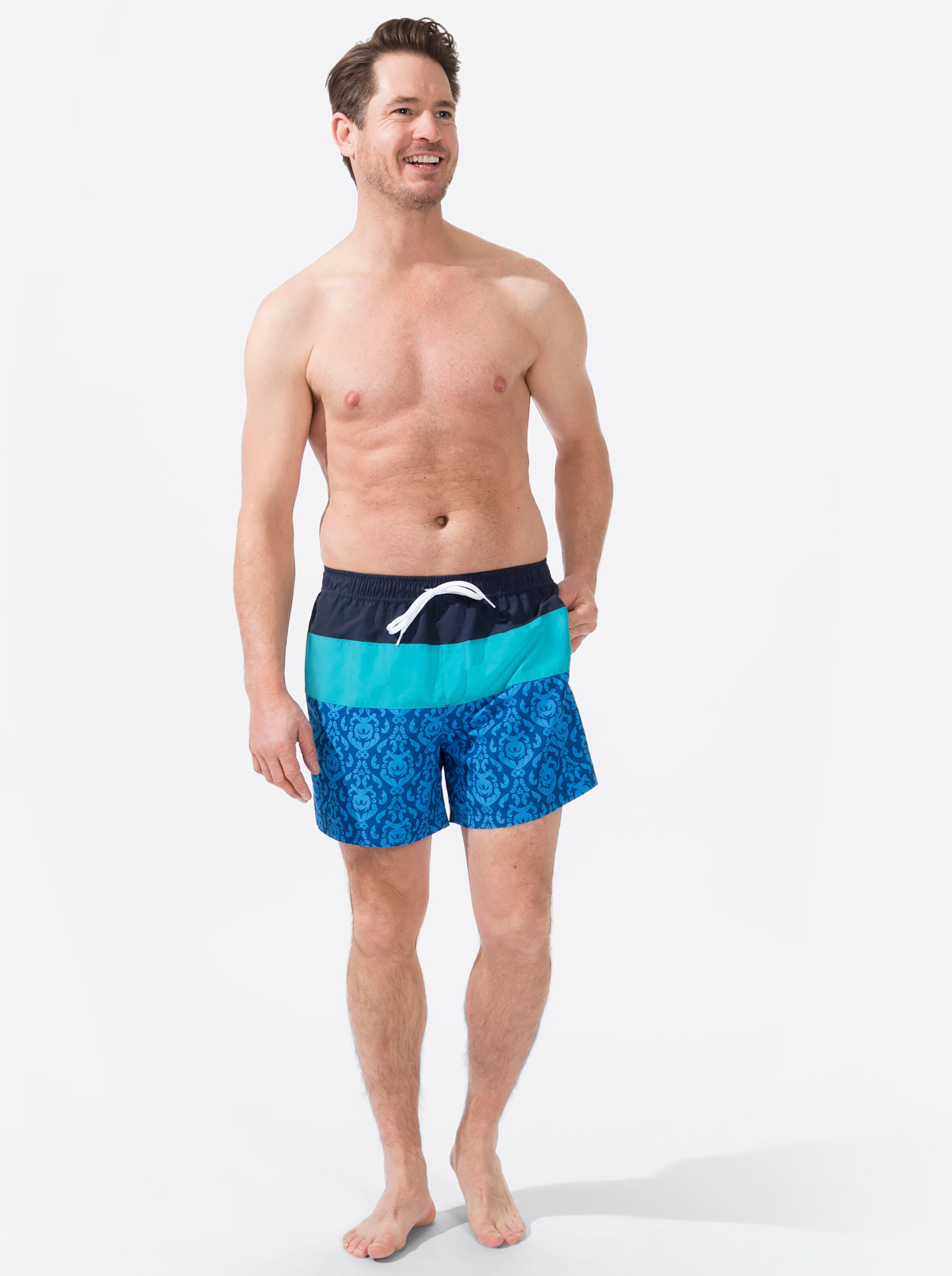 feel good Badeshorts in marine-türkis