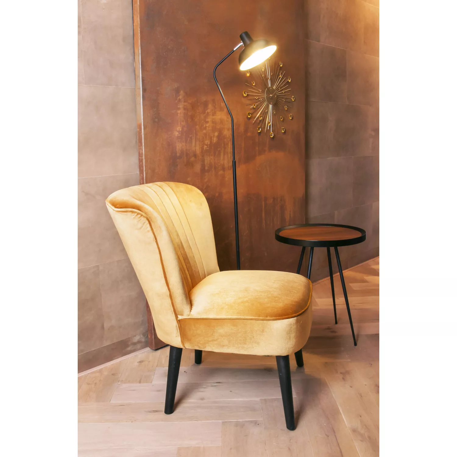 Karlsson Sunburst Crystal Vægur KA4859GD