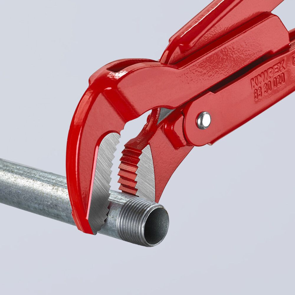 RØRTANG KNIPEX S-KJEFT RØD PULVERBELAGT