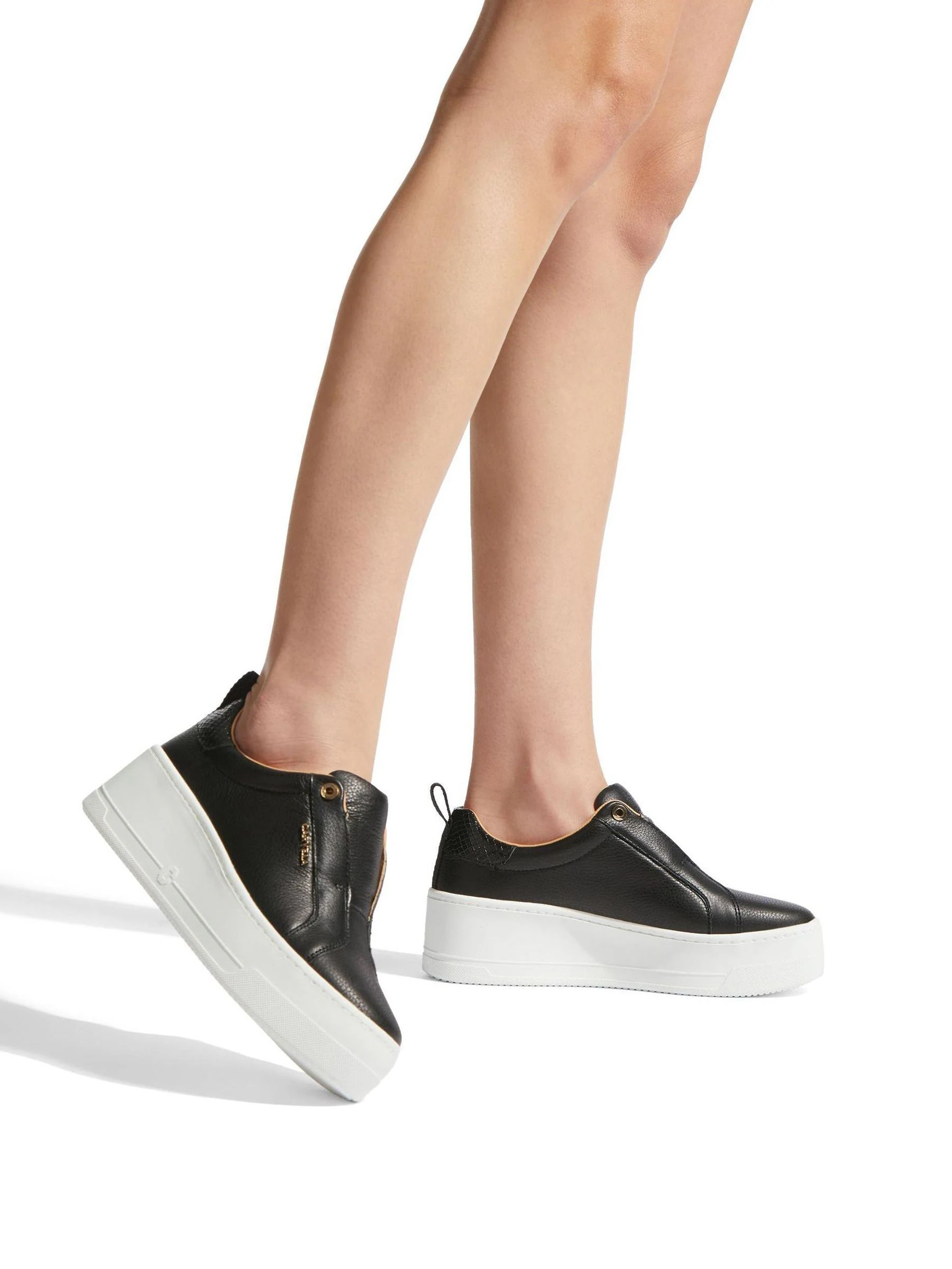 Zwart - Carvela Connected veterloze sneakers
