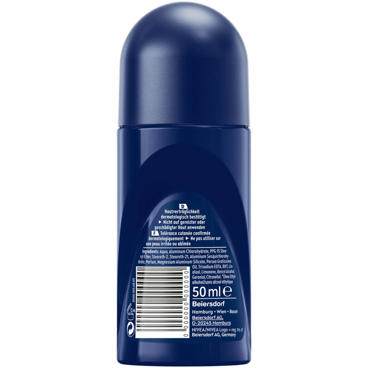 Nivea Deo Dry Impact Roll-on Male