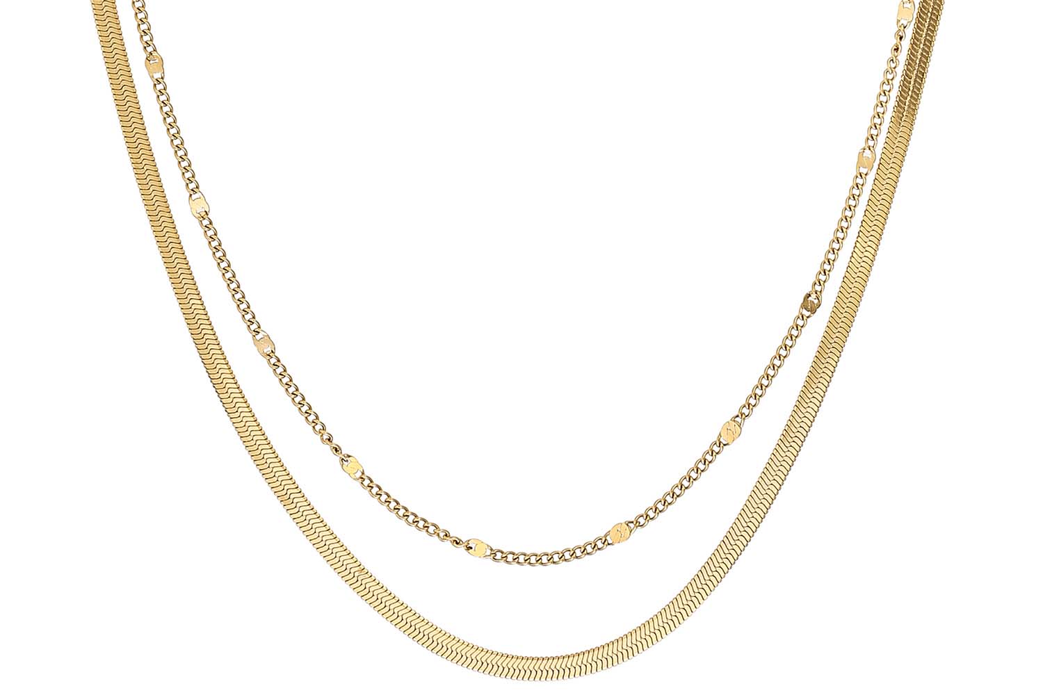 Layering Kette - Fine Snake