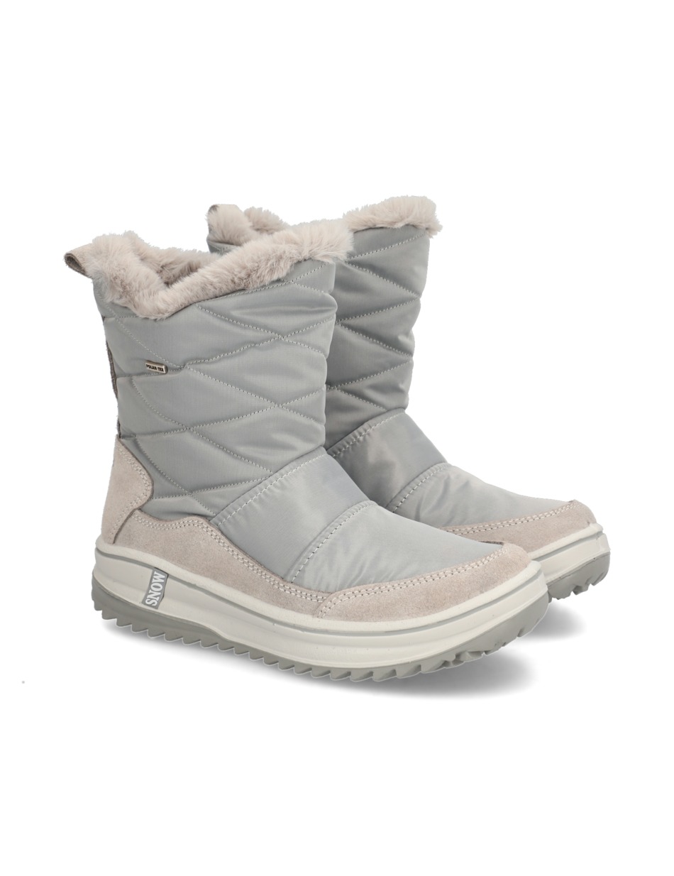 Lederkombination Snowboot