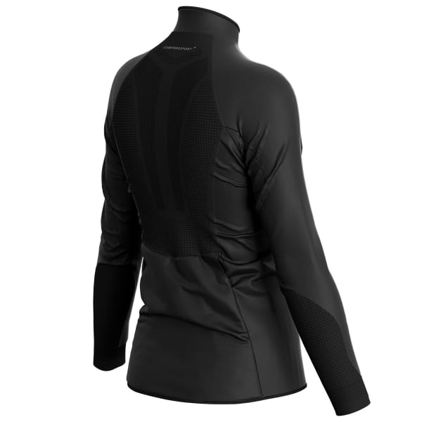 Veste trail COMPRESSPORT HURRICANE WINDPROOF JACKET W BLACK