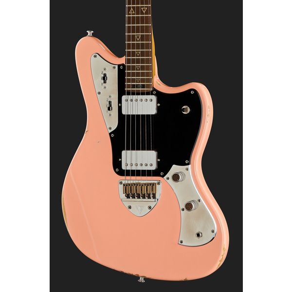 Valiant Guitars Jupiter Mola Pink aged