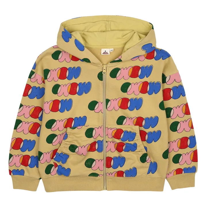Jelly Mallow Hoodie Momo | Jaune moutarde