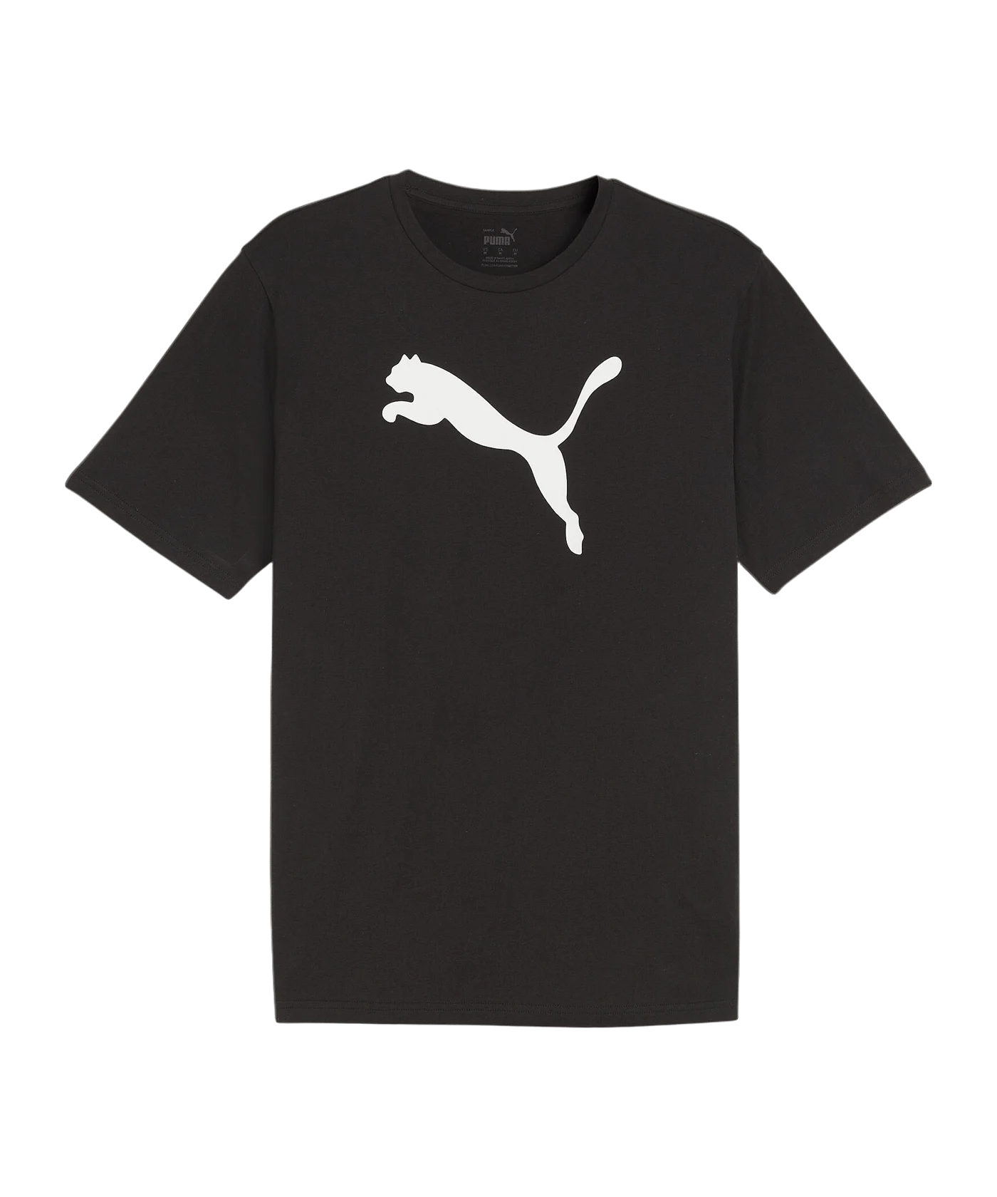 PUMA teamRISE Logo Trainingshirt Schwarz F03