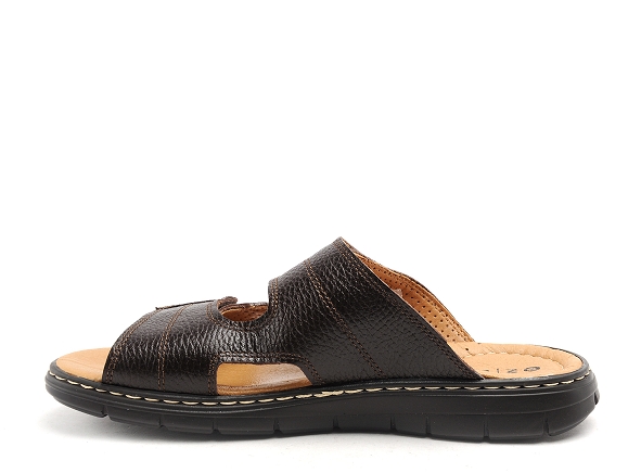 Orland mules et sabots homme 23026 marron