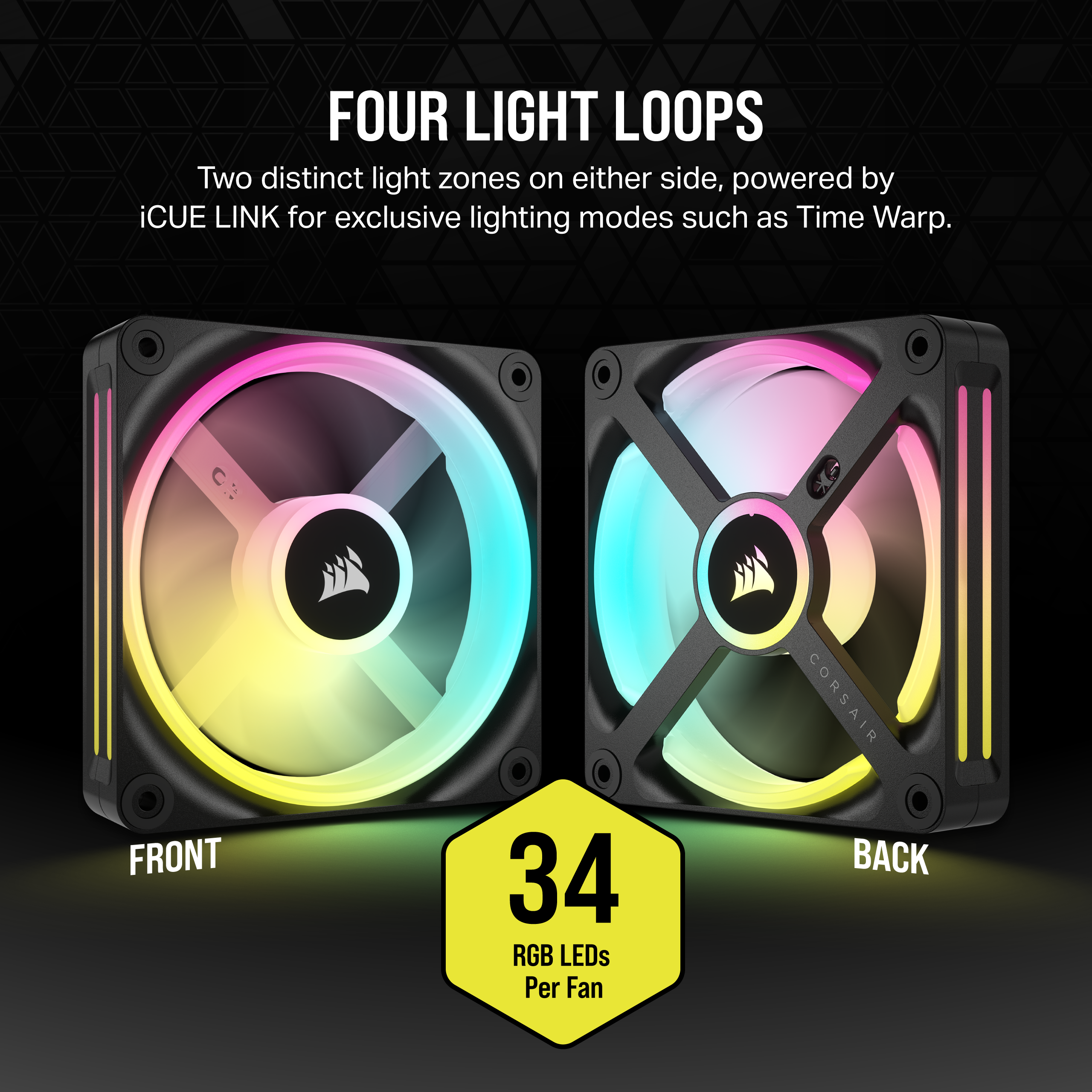 Corsair Kit d'extension QX140 - 140mm - Noir