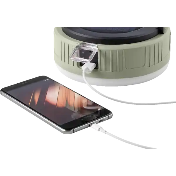2-in-1-Solar-Campingleuchte