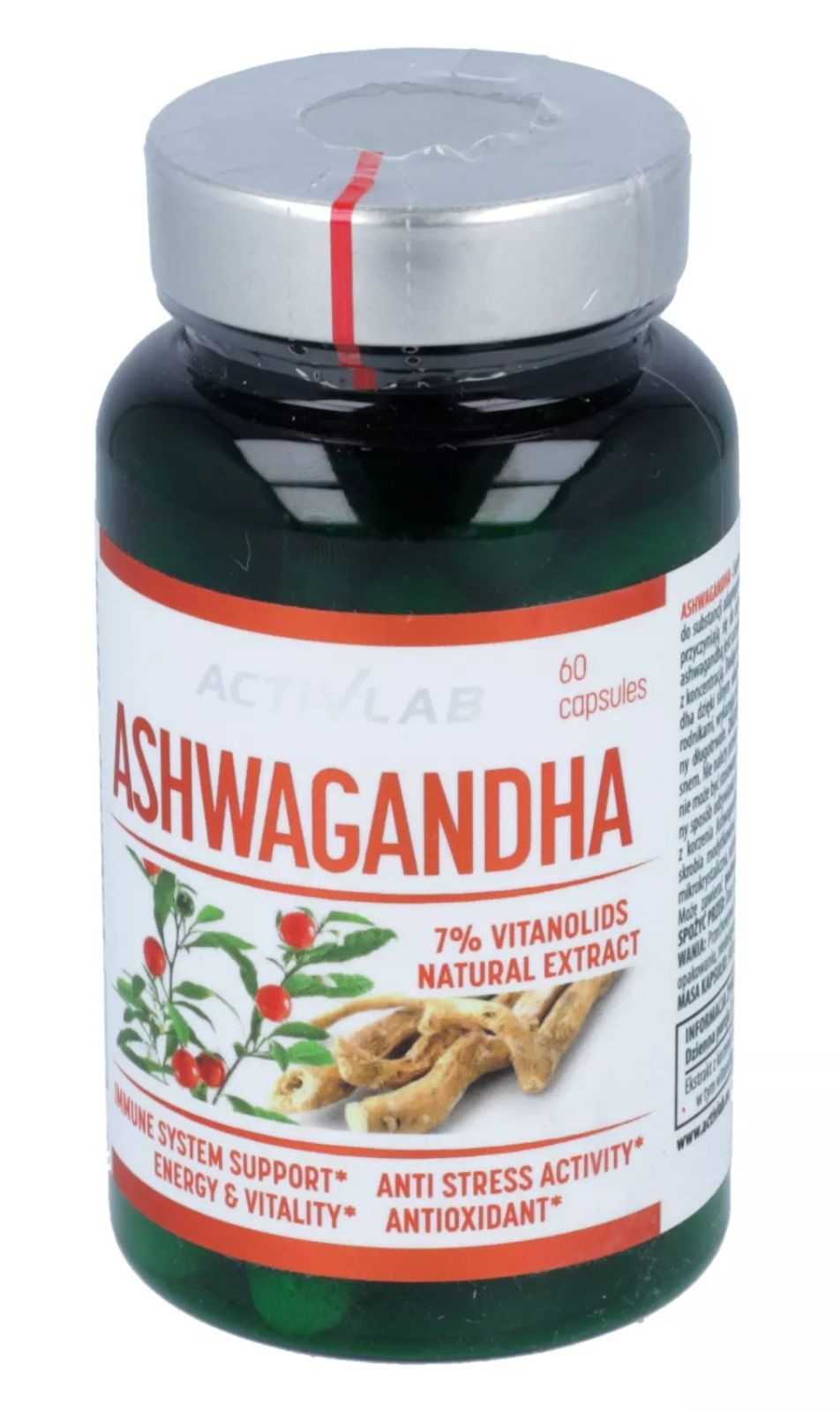 Activlab Ashwagandha 60 cápsulas