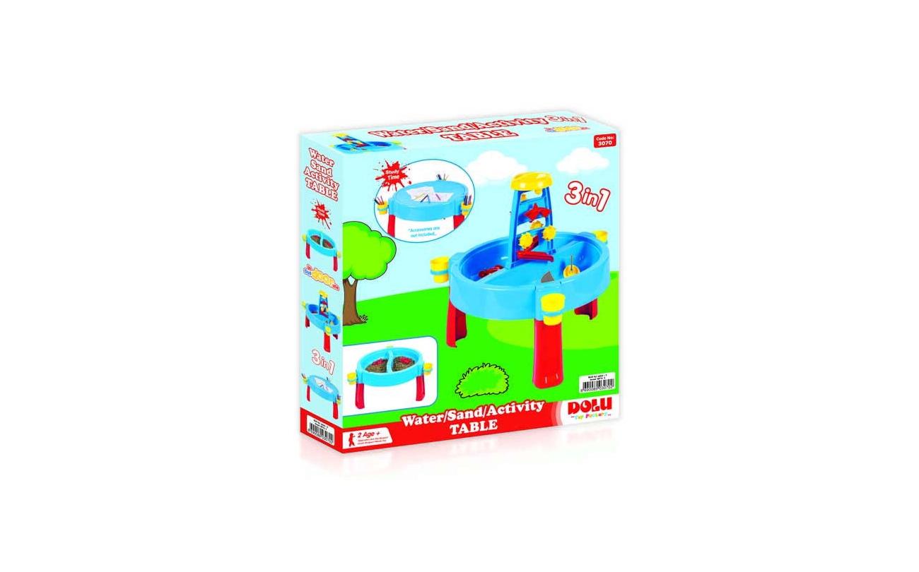 Zand- en watertafel 3-in-1