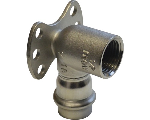 Viega Sanpress persfitting met SC-Contur muurplaat 15mm x 1/2