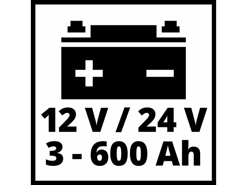 Einhell Automotive Batterieladegerät CE-BC 30 M Intelligentes Batterieladegerät mit Mikroprozessorsteuerung