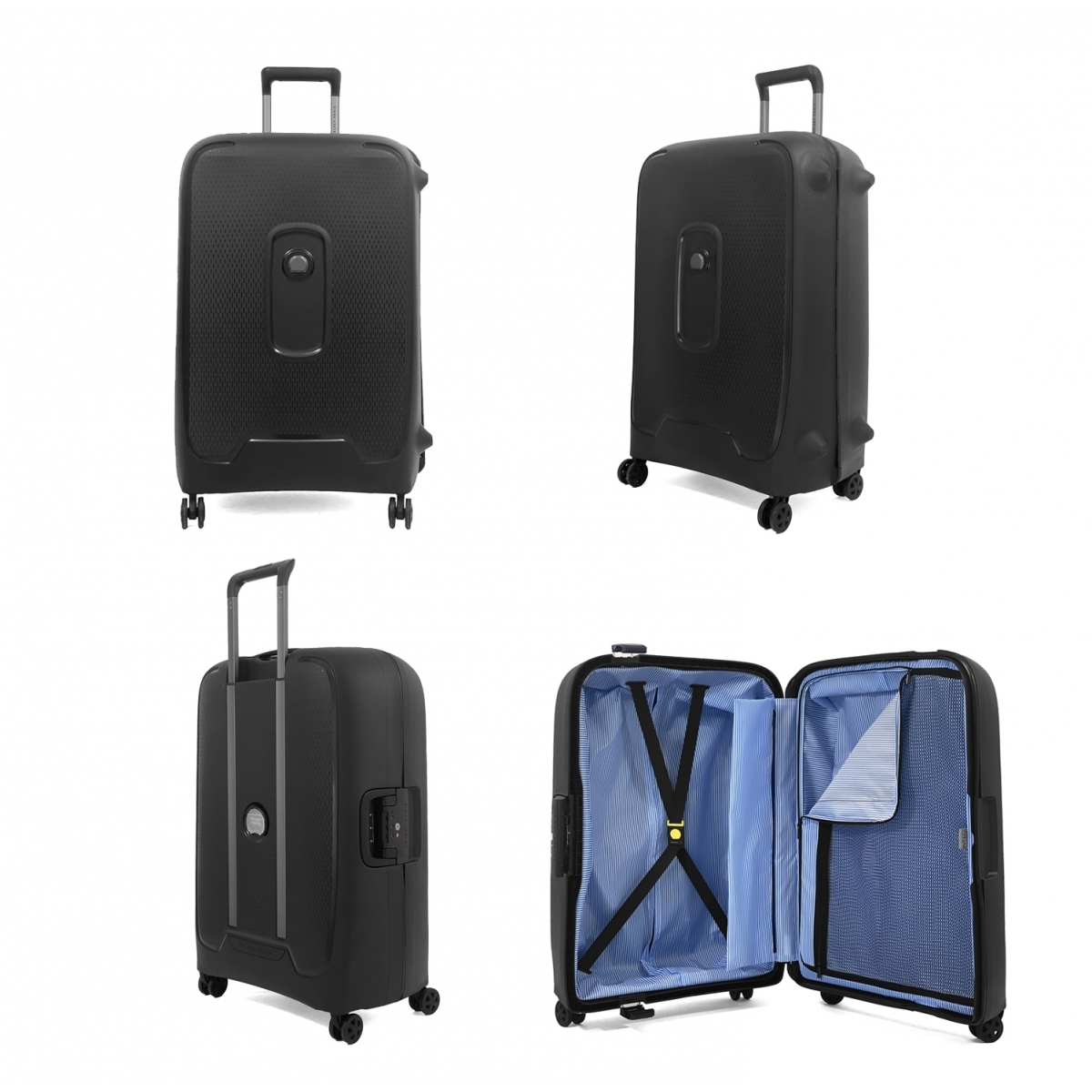 Delsey Valise moyenne rigide Delsey Montcenis 69cm TSA Polypropylène