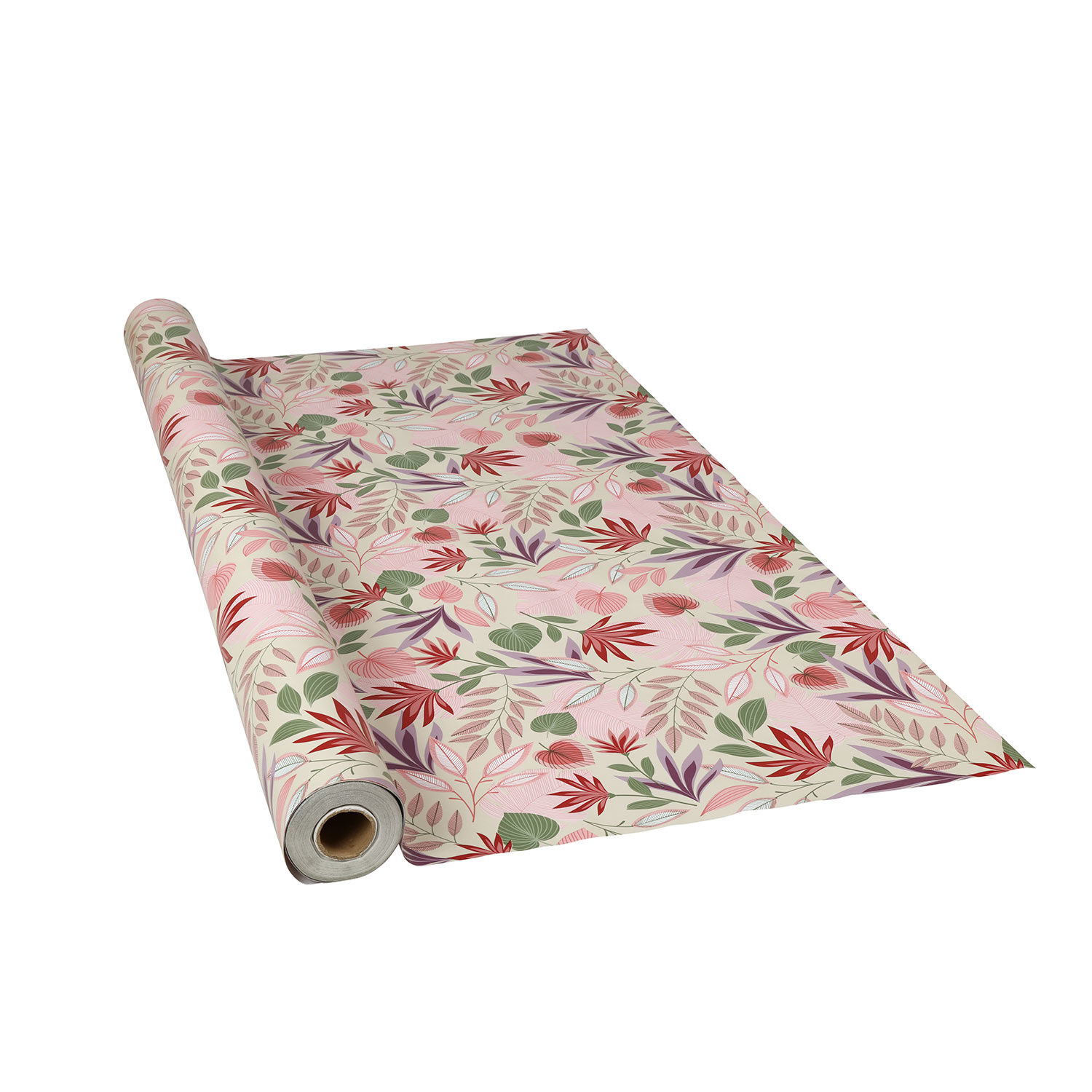 Tischdecke mit sommerlichem Blättermotiv